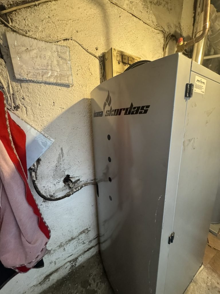 Κρόκος Κοζάνης – λέβητας πέλλετ 40 kW σε άψογη λειτουργία τέσσερα χρόνια μετά την εγκατάσταση